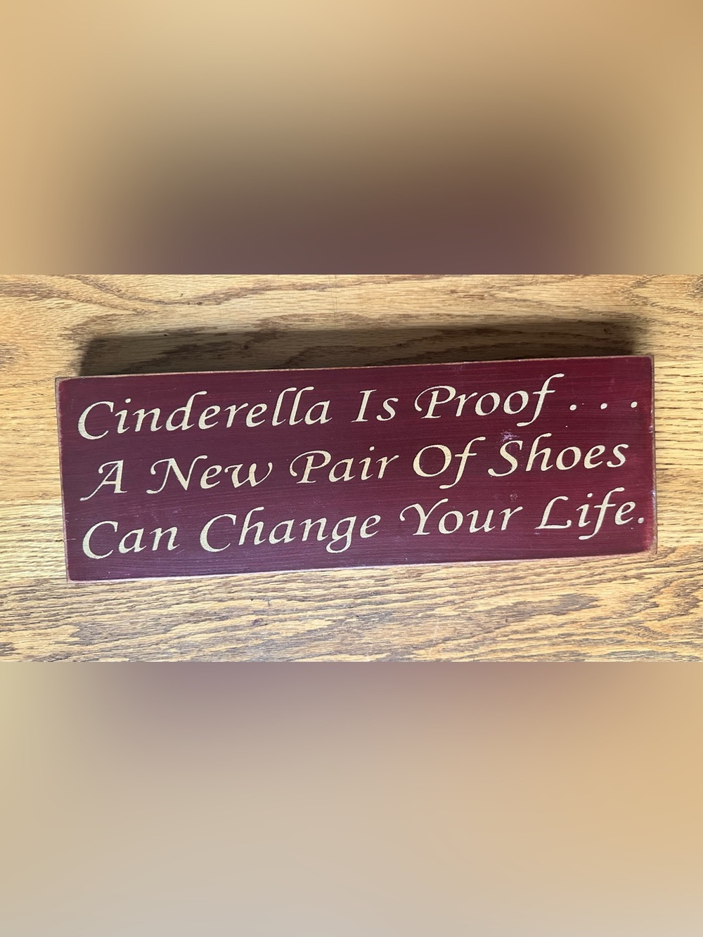 Cinderella Is Proof A New Pair Of Shoes Can Change Your Life Bedroom Wall Decor - Picture 3 of 9